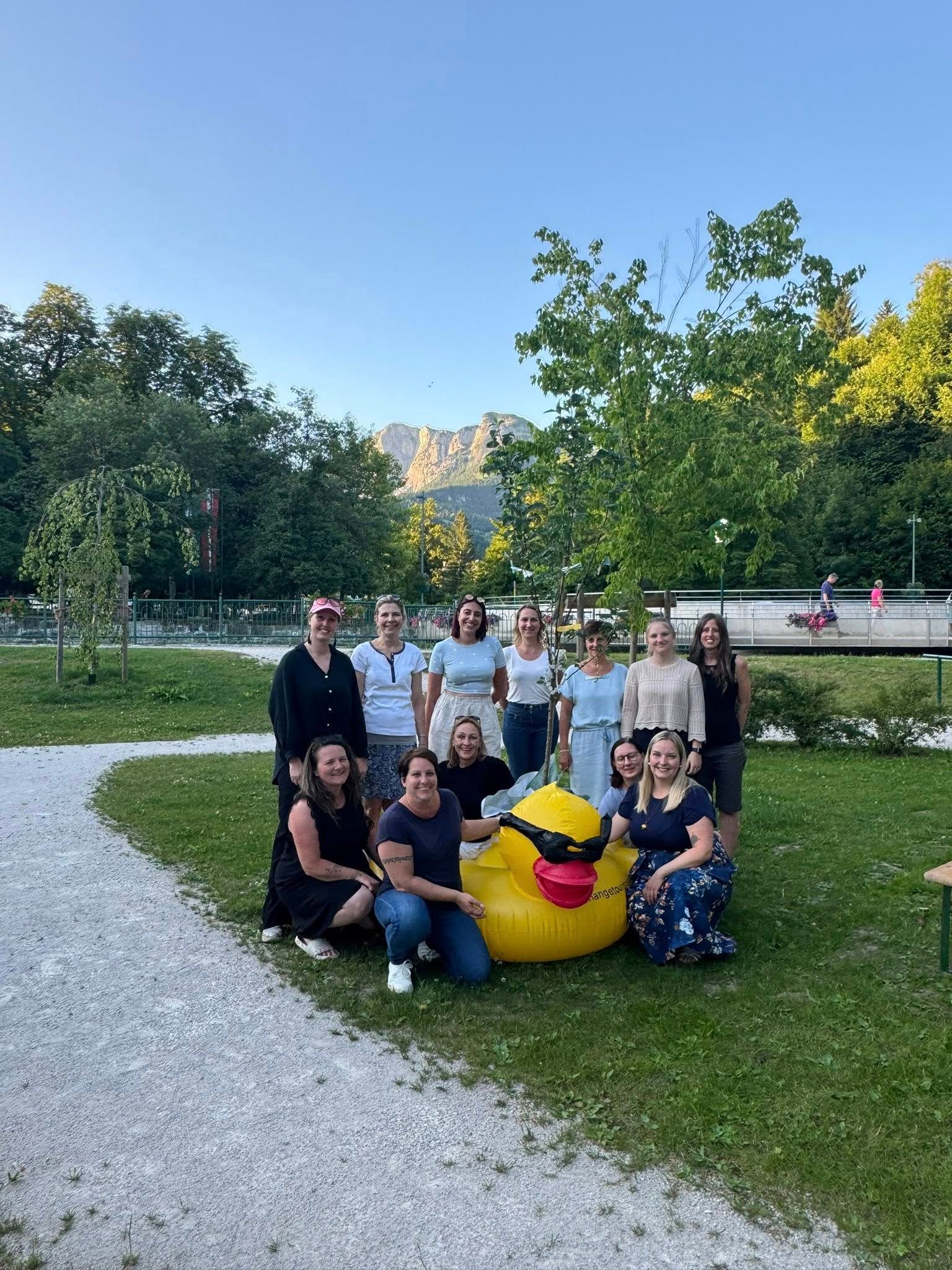 Gruppenfoto Grillfest