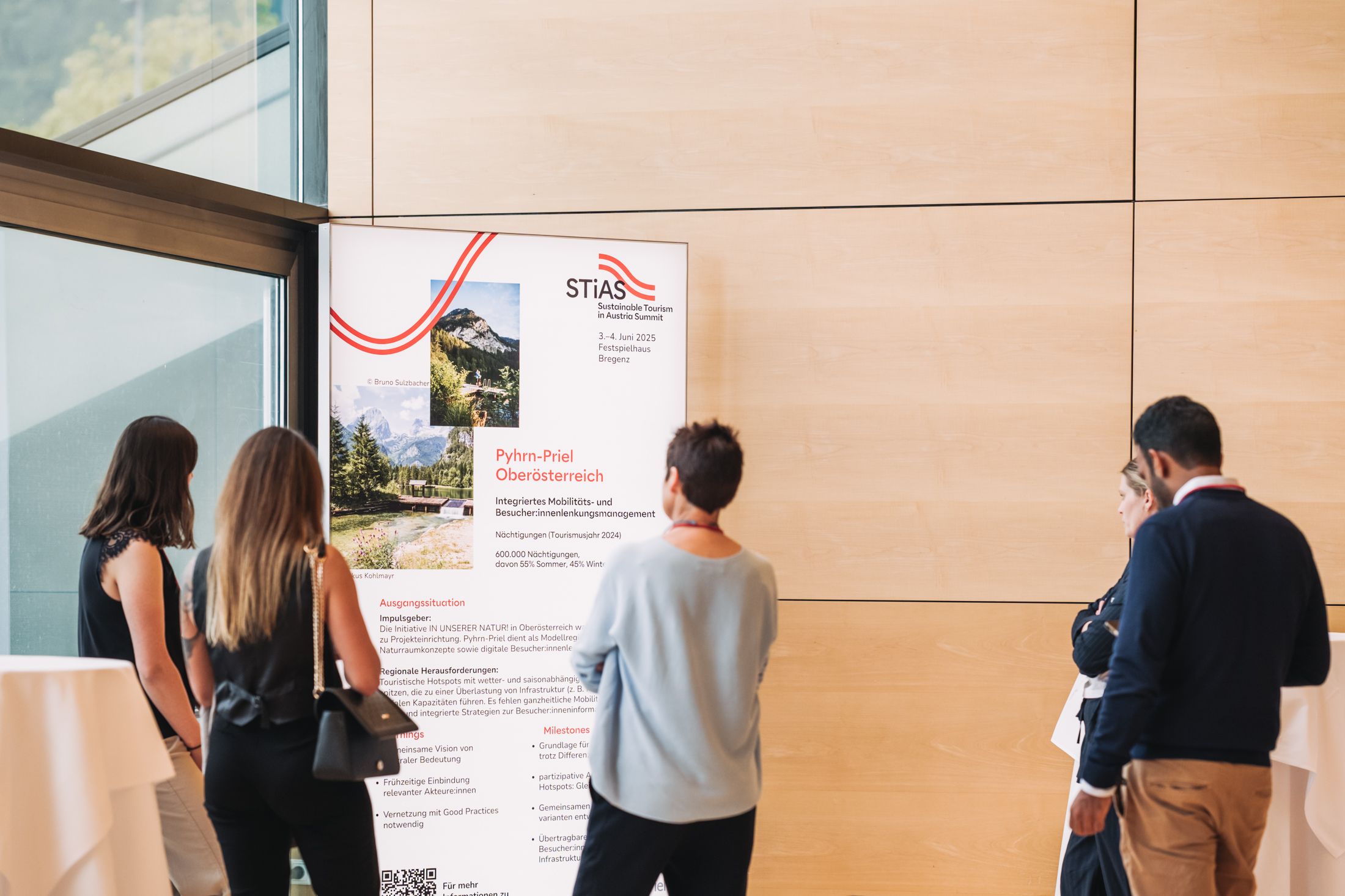 Balanced Tourism Gallery beim 2. STiAS in Bregenz