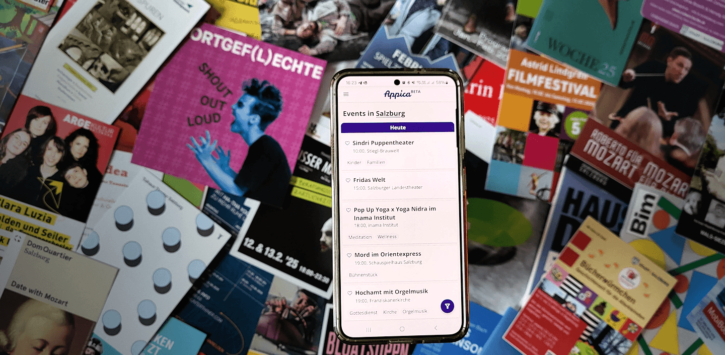 Appica: Ein Web-Kalender statt unzähliger Flyer