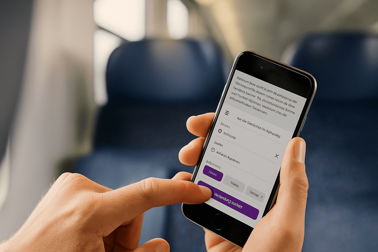 Diana GreenConnect im Einsatz auf Bahn zum Berg