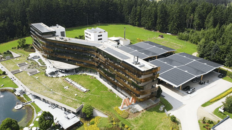 Hotel AVIVA****s make friends von oben 