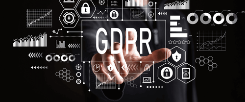 Eine Grafik, auf der Begriffe und Grafiken aufgelistet sind, ein Finger zeigt auf einen der Begriffe